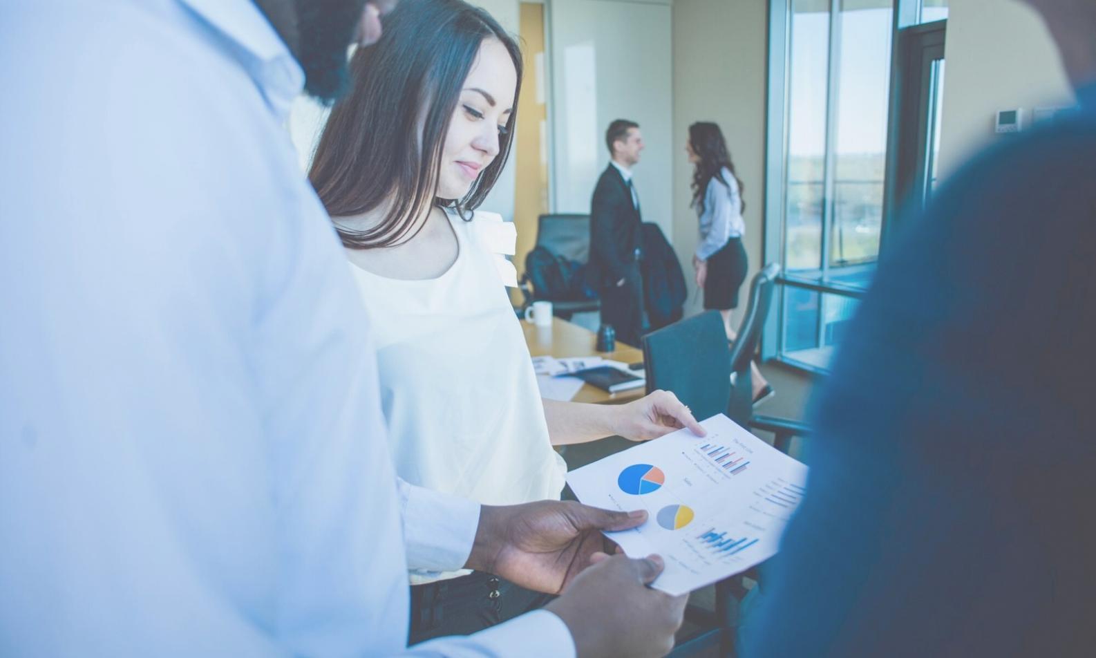 Financial planning workspace showing budgeting tools and documentation